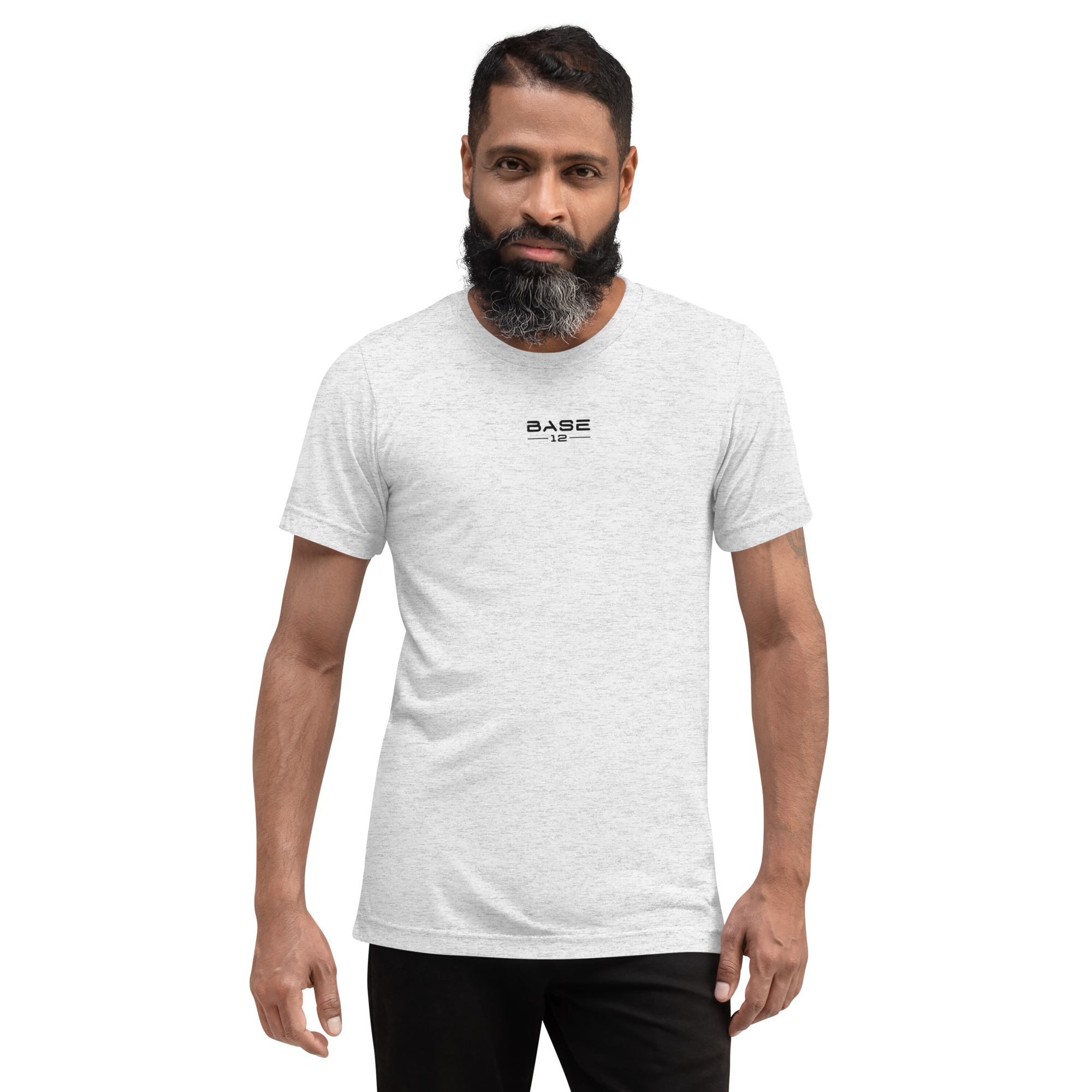 Lifestyle Performance Tee - Stickerei Logo Schwarz